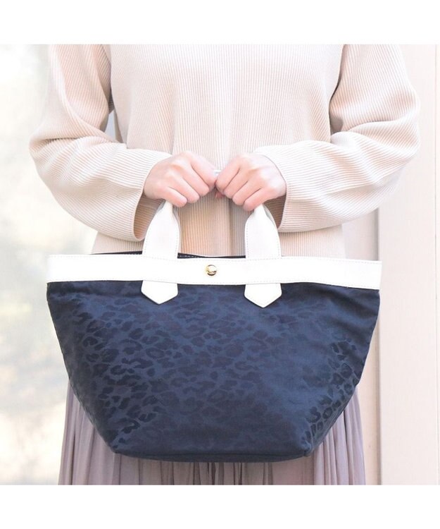 Regalo Felice 【軽量 / ポケット充実】トート / REGALO LBL(ネイビー×ホワイト)