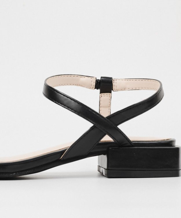 BONTRE 【PRECIEUX JOUET/プレシュウジュエ】オーバーヒールストラップサンダル/014PJ パイソン