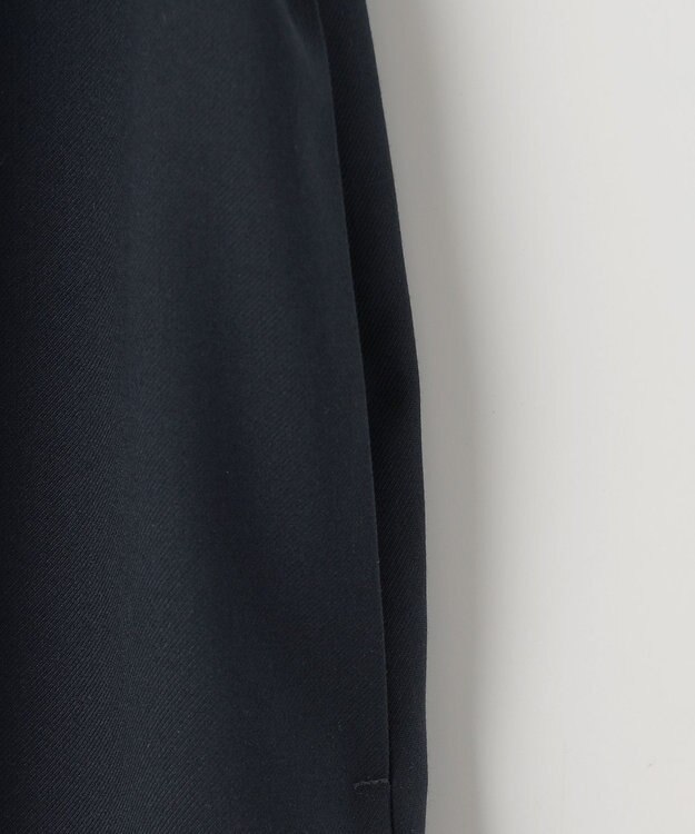 J.PRESS LADIES S 【洗える】50/2 T/Rウォッシャブルギャバ ワンピース ネイビー系