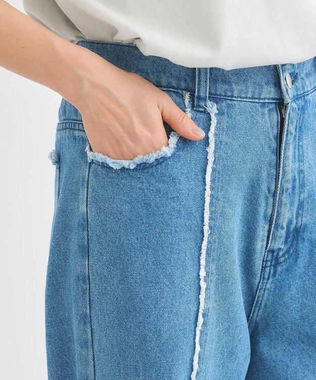 Green Parks ・ＤＯＵＢＬＥ　ＦＬＡＧＳ　センターフリンジラインデニ Indigo