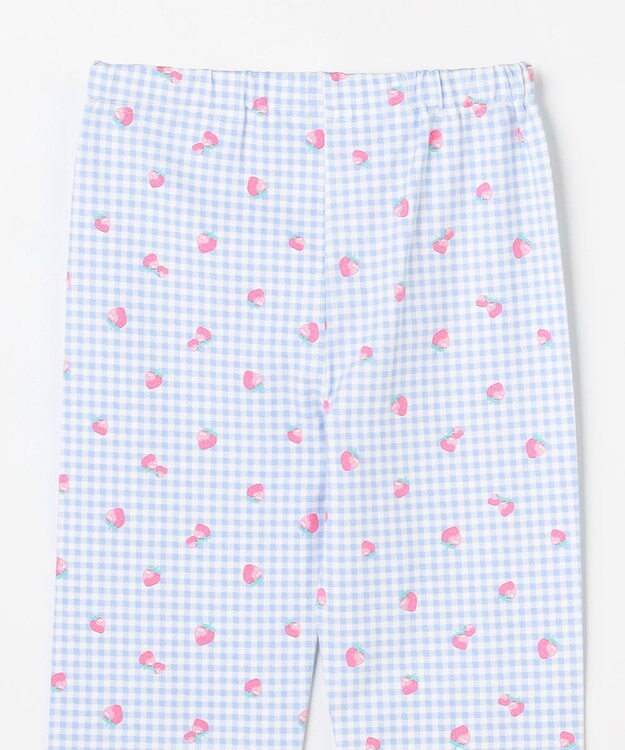 ANY KIDS 【Strawberry Collection】いちごレギンス サックスブルー