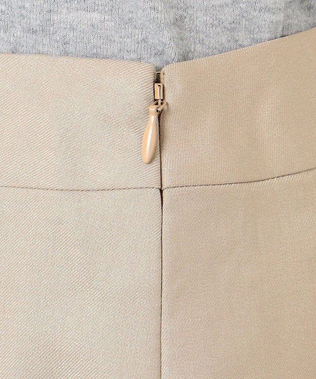 J.PRESS LADIES L 【洗える】OXIJEWELストレッチ スカート ベージュ系