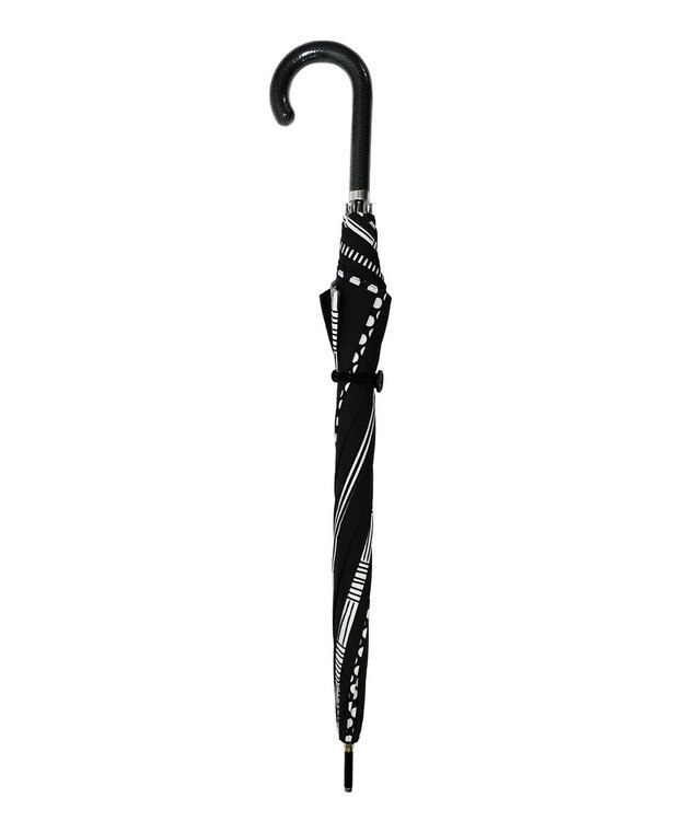 +RING レディース向け プラスリング 長傘60cm BLK T1276 黒