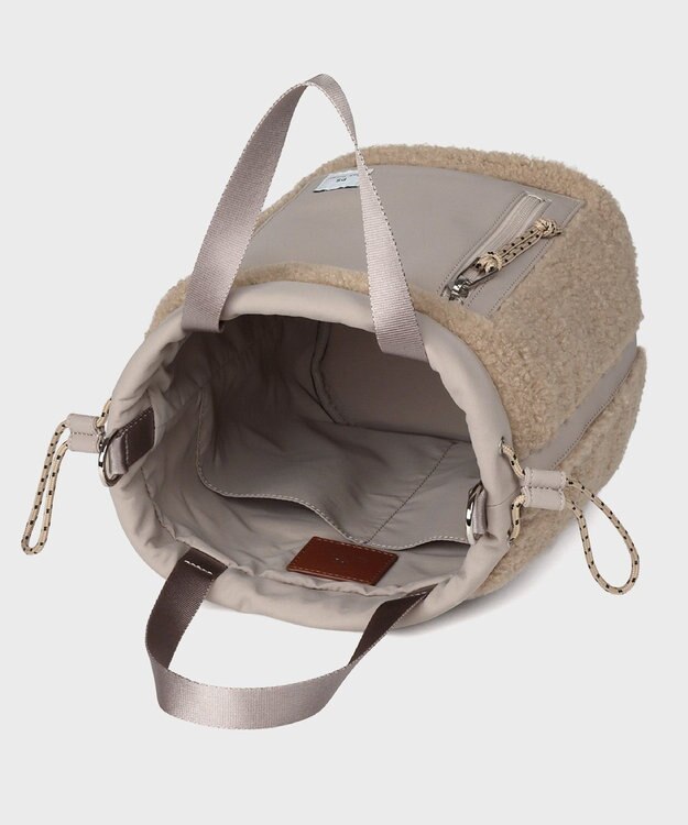 Paul Smith PS Paul Smith ボア ショルダーバッグ ベージュ