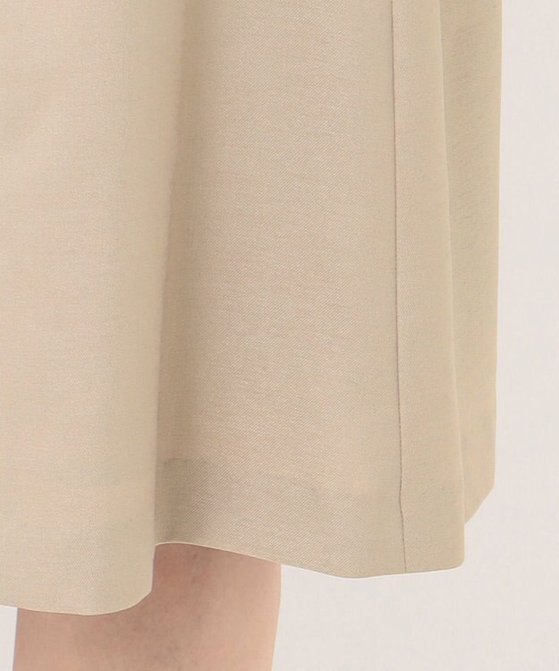 J.PRESS LADIES L 【洗える】OXIJEWELストレッチ スカート ベージュ系