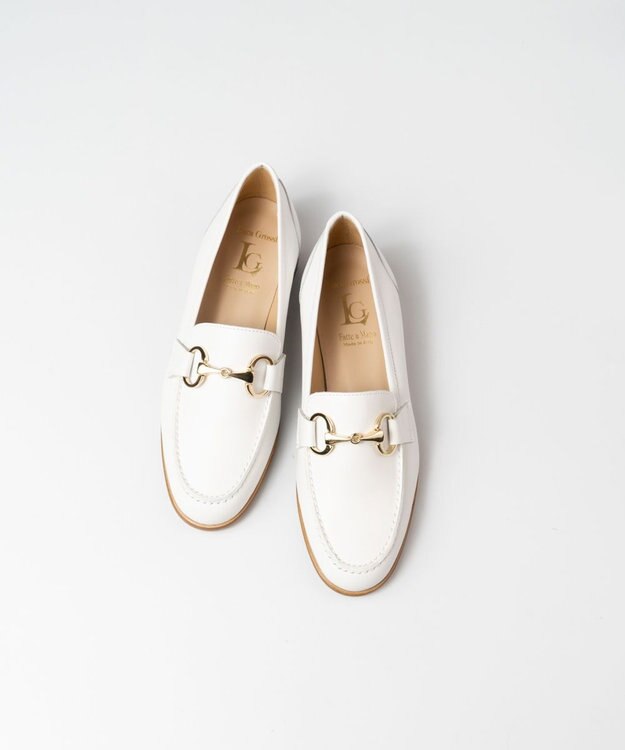 BONTRE 【LucaGrossi/ルカグロッシ】ビットローファー ホワイト