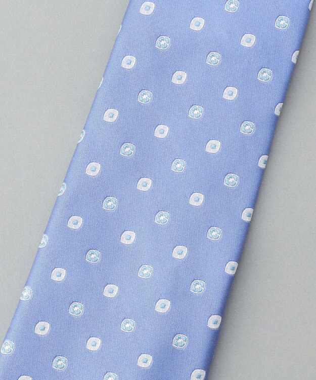 GOTAIRIKU GOTAIRIKU別注【日本製】シルク ネクタイ_小紋柄 サックスブルー系8