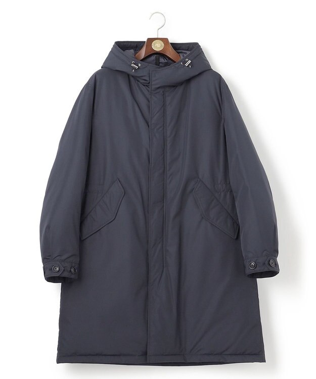J.PRESS MEN 【WEB・一部店舗限定】ベーシックタフタ ダウンモッズコート ネイビー系