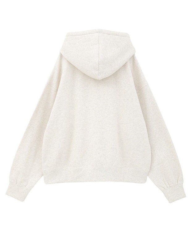 AMERICAN HOLIC 刺繍ロゴ裏起毛パーカー Light Gray Mixture