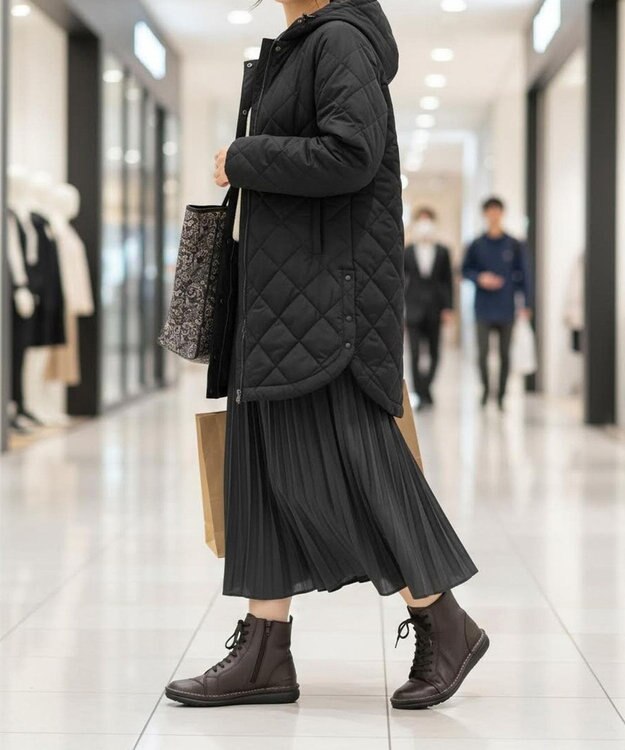 Pointer 本革軽量アウトステッチブーツ ダークブラウン