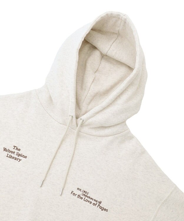 AMERICAN HOLIC 刺繍ロゴ裏起毛パーカー Light Gray Mixture