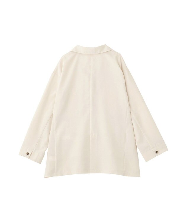 Green Parks オーバーサイズＷ釦ライトジャケット Light Gray