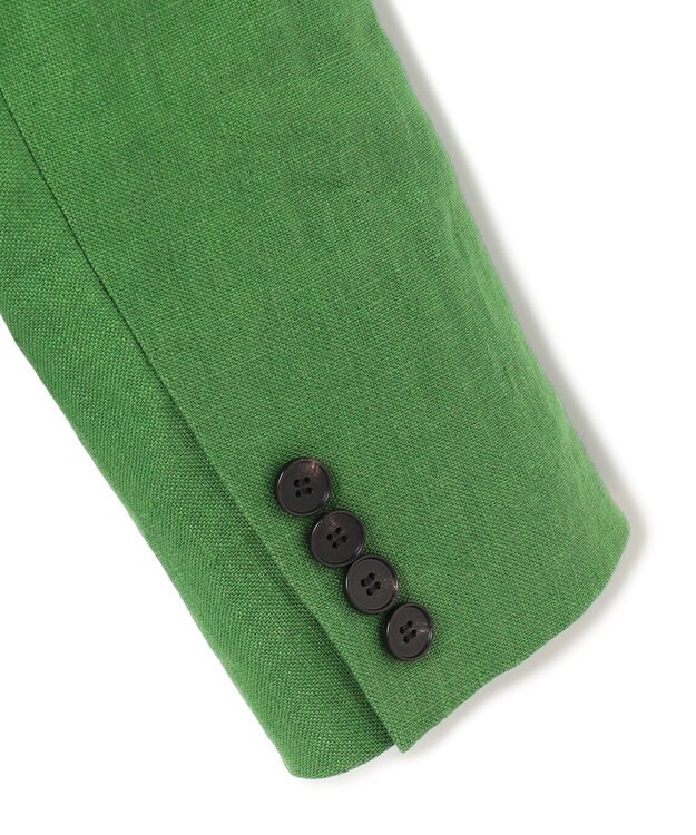 uncrave リネンオックスフォード ビッグジャケット グリーン