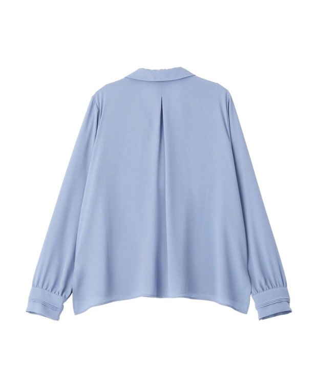 YECCA VECCA スカーフ付きブラウス Blue