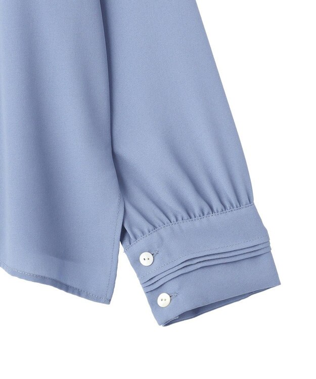 YECCA VECCA スカーフ付きブラウス Blue