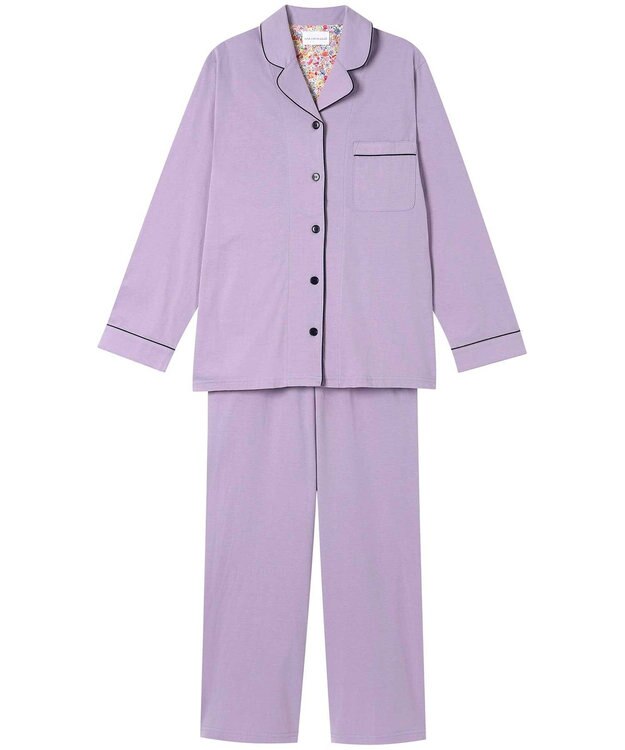 une nana cool 【綿100％】ハイゲージ天竺パジャマ　ＭＡＤＥ　ＷＩＴＨ　ＬＩＢＥＲＴＹ　ＦＡＢＲＩＣ RP