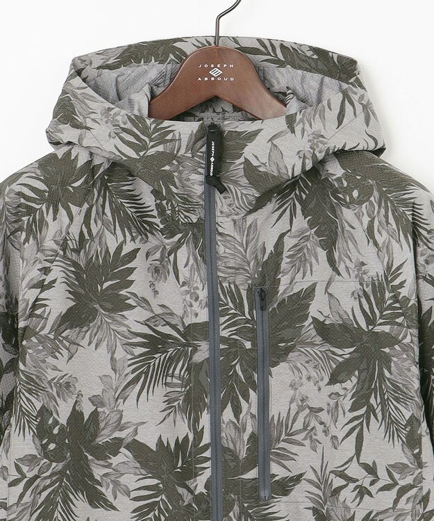 JOSEPH ABBOUD MOUNTAIN 【UNISEX】ECO撥水 ポケッタブル 3Dエンボスプリント ライトグレー系6