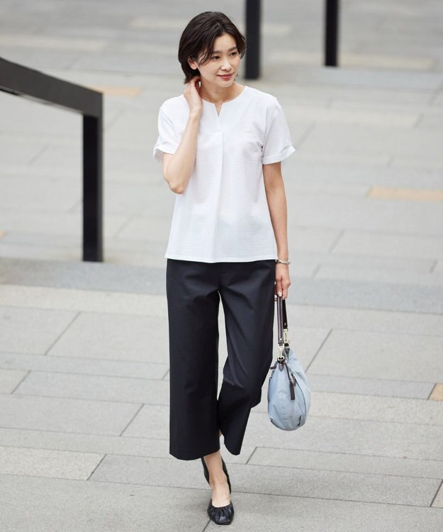 J.PRESS LADIES 【WEB限定カラーあり・2way】 ナイロン ショルダー バッグ ブルー系