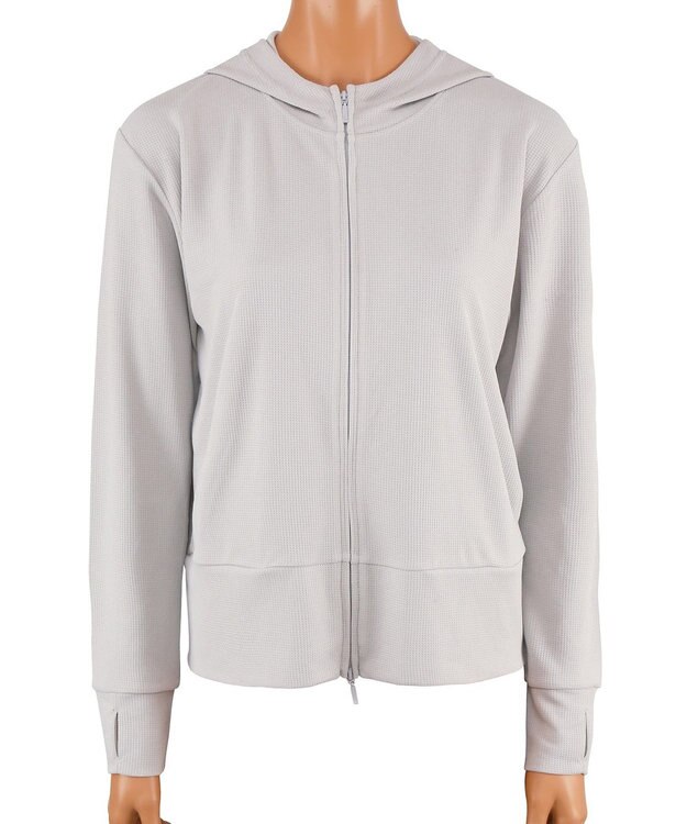 San-ai Resort（三愛水着楽園） 【UPF50＋】　サーマルラッシュパーカー　M・L　【Reir（レイール）】 ライトグレー