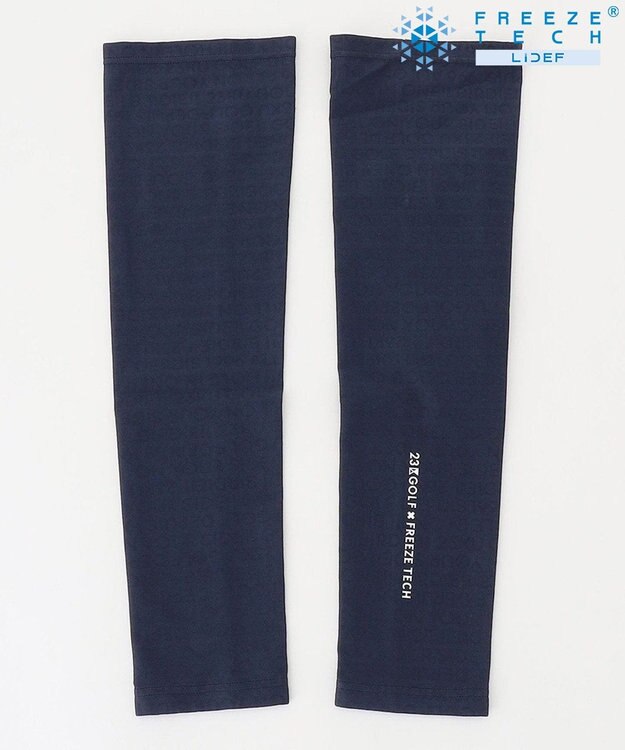 23区GOLF 氷撃シリーズ【冷感】【UNISEX】アームカバー ネイビー系