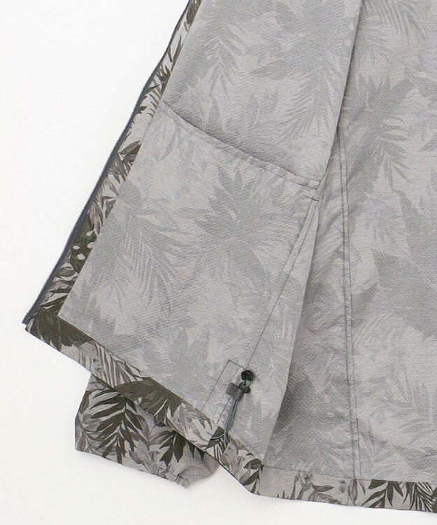 JOSEPH ABBOUD MOUNTAIN 【UNISEX】ECO撥水 ポケッタブル 3Dエンボスプリント ライトグレー系6