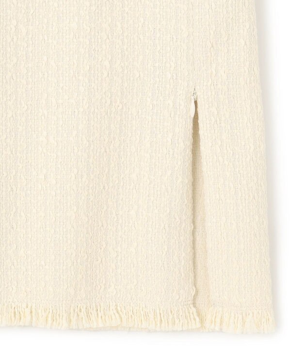 ICB スラブヤーンツイード ベスト トープ系