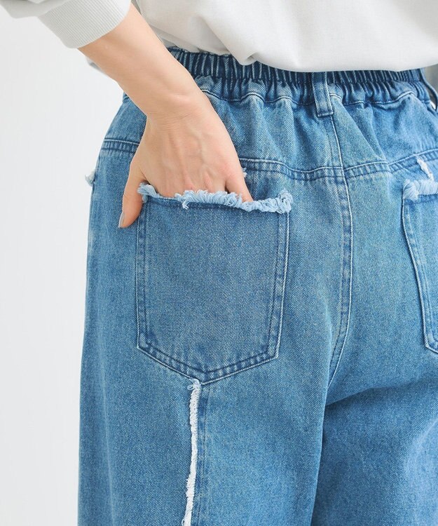 Green Parks ・ＤＯＵＢＬＥ　ＦＬＡＧＳ　センターフリンジラインデニ Indigo