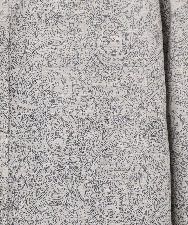 JOSEPH ABBOUD MOUNTAIN 【SPACE／UNISEX】オーバーペイズリー シャツ グレー系6