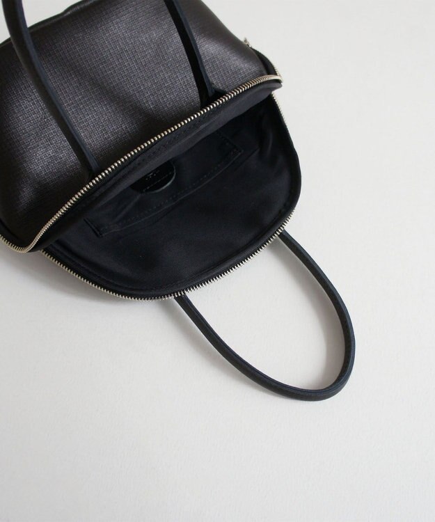 TIDEWAY MOSS グリッド ボストンバッグ S ブラック