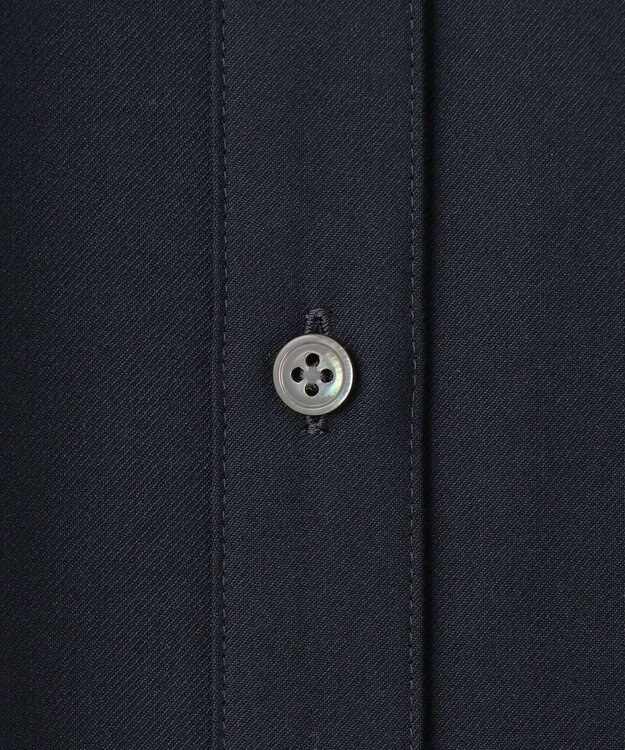 J.PRESS LADIES S 【洗える】50/2 T/Rウォッシャブルギャバ ワンピース ネイビー系