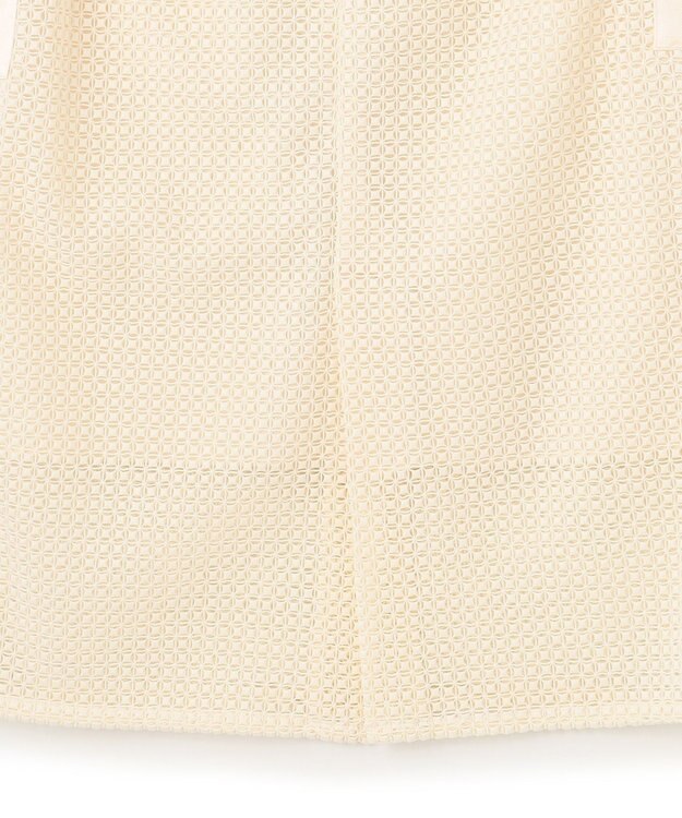 BEIGE， NIGELLA / 異素材MIXコットンレースビックポケットスカート Meringue