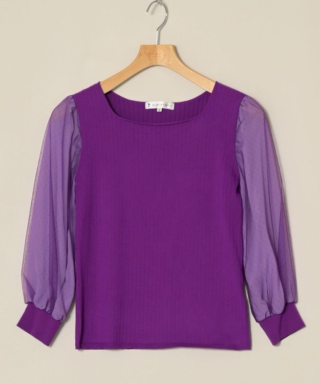 ONWARD Reuse Park 【組曲】ニット秋冬 パープル