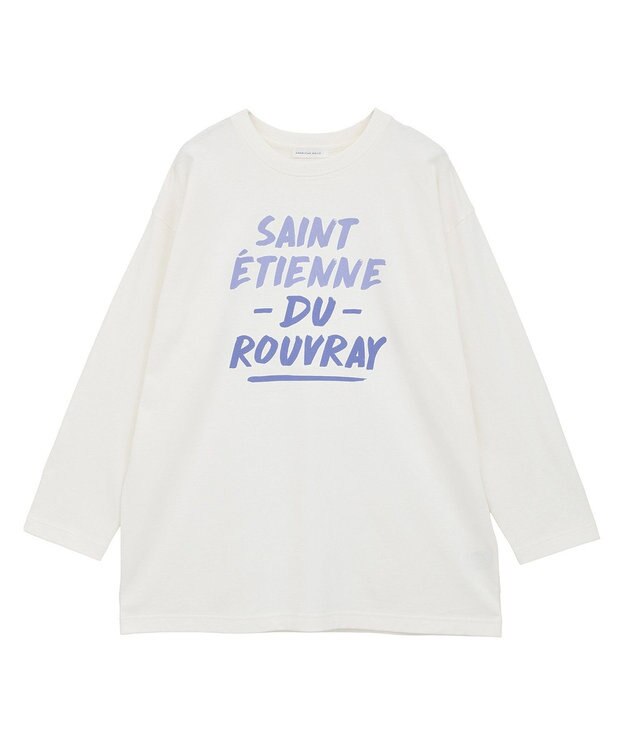 AMERICAN HOLIC 手書き風ロゴロングTシャツ Off White