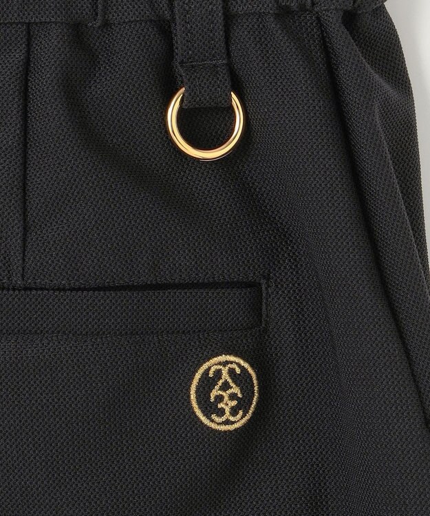 23区GOLF 着用動画あり【辻梨恵プロ着用】機能に優れた新素材「AIR TOOL」キュロットショーツ ブラック系