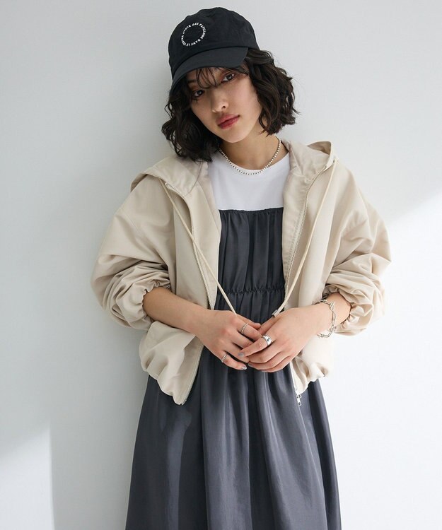 Green Parks ｅｖｅｒｙ　ｗａｌｋ．ナイロンロゴキャップ Black