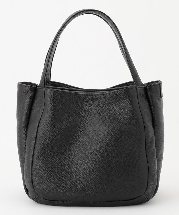 Y'SACCS シュリンクレザートート Sサイズ ブラック