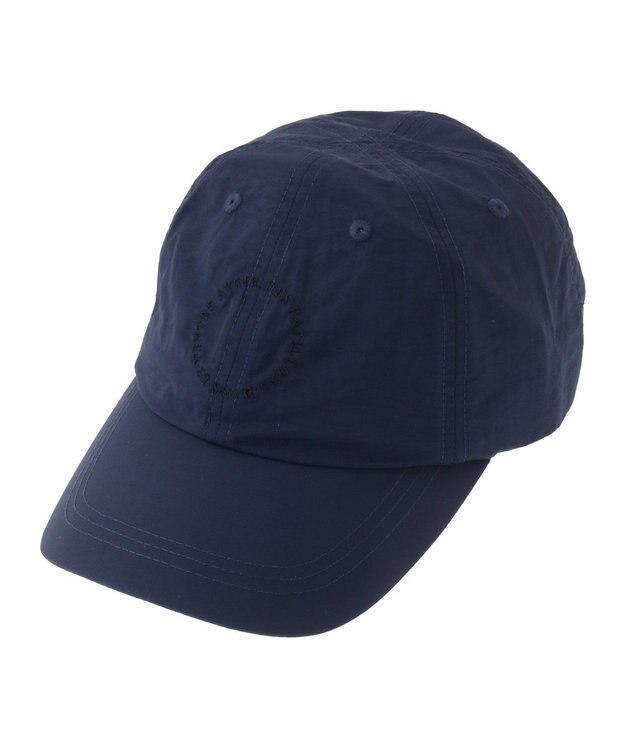 Green Parks ｅｖｅｒｙ　ｗａｌｋ．ナイロンロゴキャップ Navy