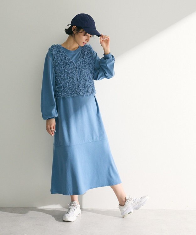 Green Parks ｅｖｅｒｙ　ｗａｌｋ．ナイロンロゴキャップ Navy