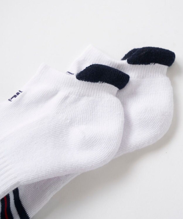FILA GOLF／marie claire 【FILA GOLF】スニーカー丈ソックス ホワイト
