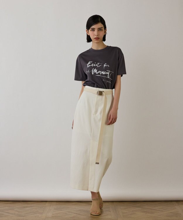 GRACE CONTINENTAL ロゴコラボTシャツ チャコール