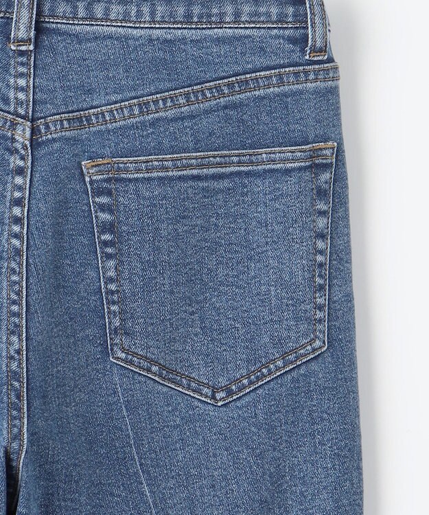 NAVE 【ReNAVE　洗える】ストレッチデニム ブルー