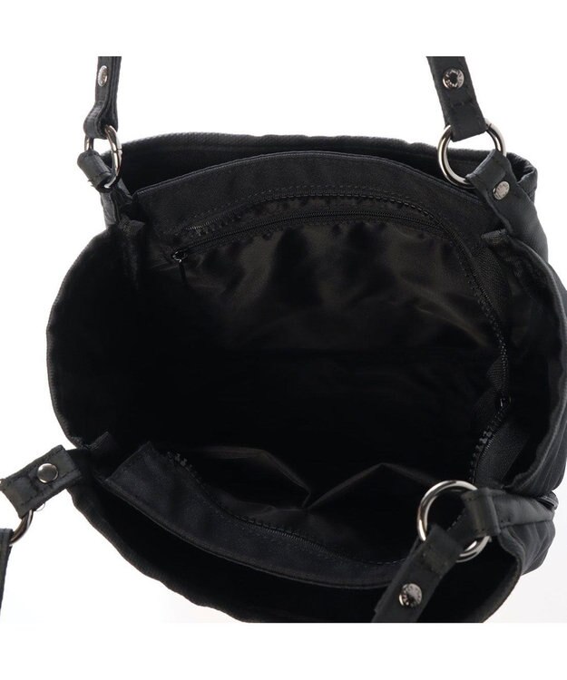 Y'SACCS 【Y’SACCS vous et】 縦型3層トート ブラック