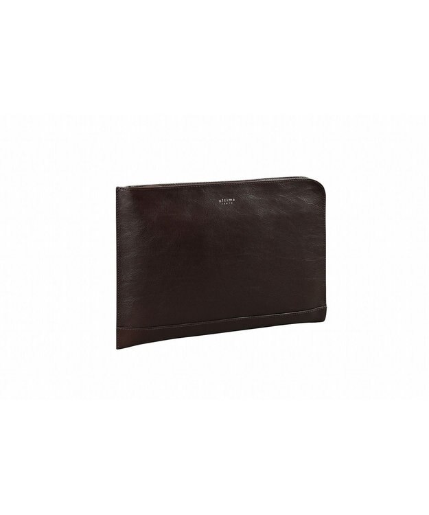 ACE BAGS & LUGGAGE ultima TOKYO ウルティマ トーキョー ライル クラッチバッグ A4サイズ セカンドバッグ オールレザー 冠婚葬祭・身の回り品収納に 77824 ダークブラウン