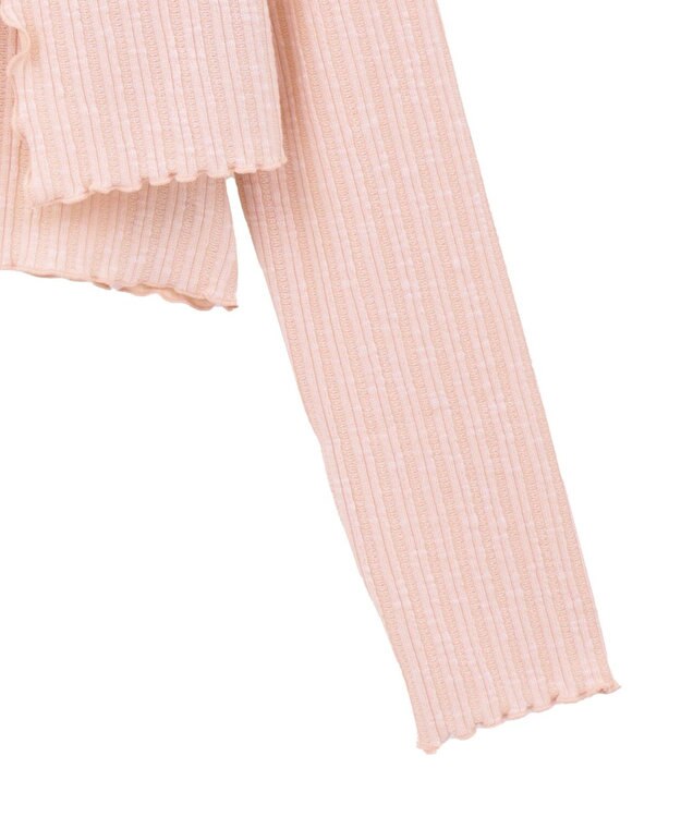 earth music&ecology 【2点セット】ＳＥＴ２点メローボレロ＋フリルキャミソール Pink