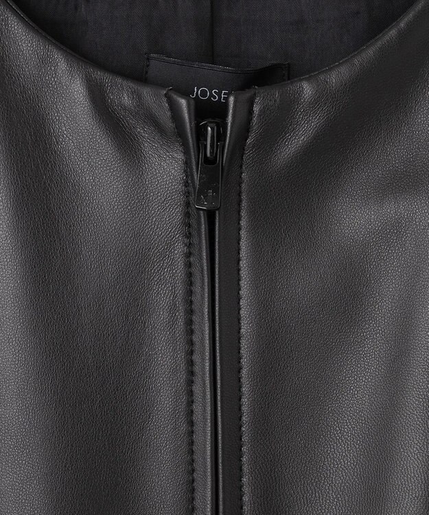 JOSEPH スムースレザー　ジャケット Black