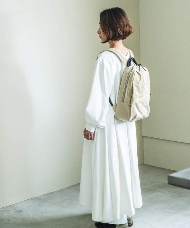 NIZYU KANO LIGHT NYLONリュック Sサイズ ライトベージュ