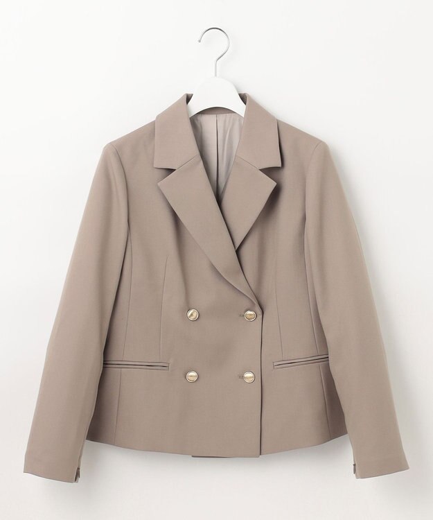 Feroux 2WAYテーラード ジャケット ライトグレー系