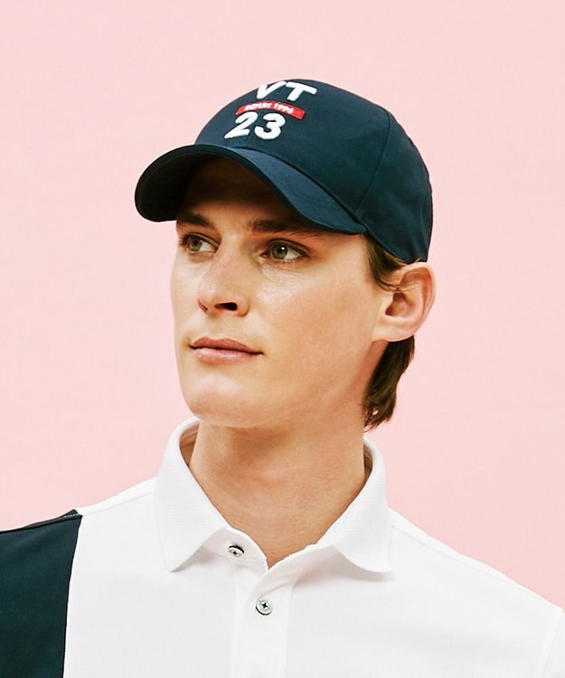 23区GOLF 【UNISEX】ベーシック キャップ ネイビー系