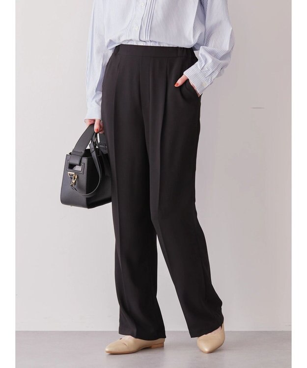 AMERICAN HOLIC 美・美・美センタープレスパンツ Black