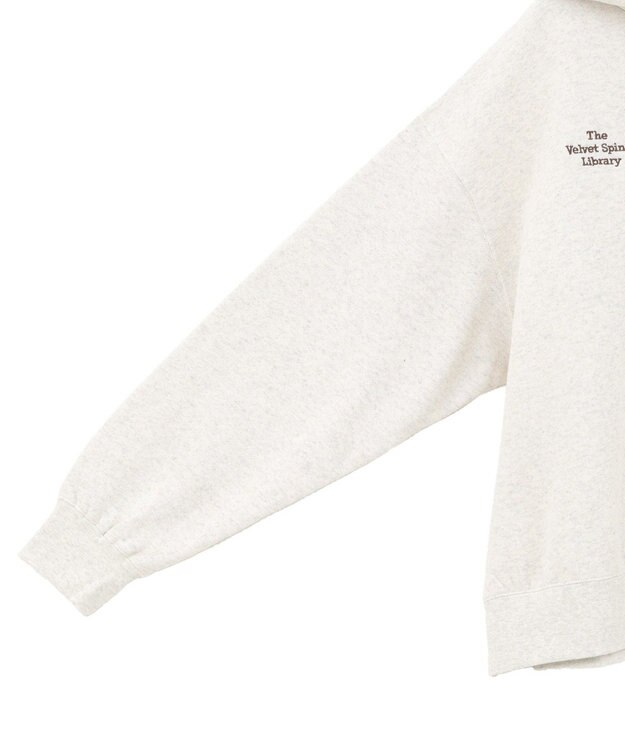 AMERICAN HOLIC 刺繍ロゴ裏起毛パーカー Light Gray Mixture